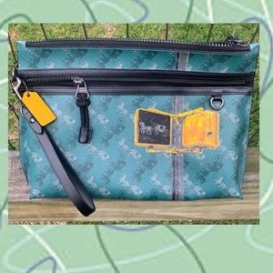 Coach Carryall Pouch with Rapper Jay Shells art! RARE!! PRICE REDUCED!!